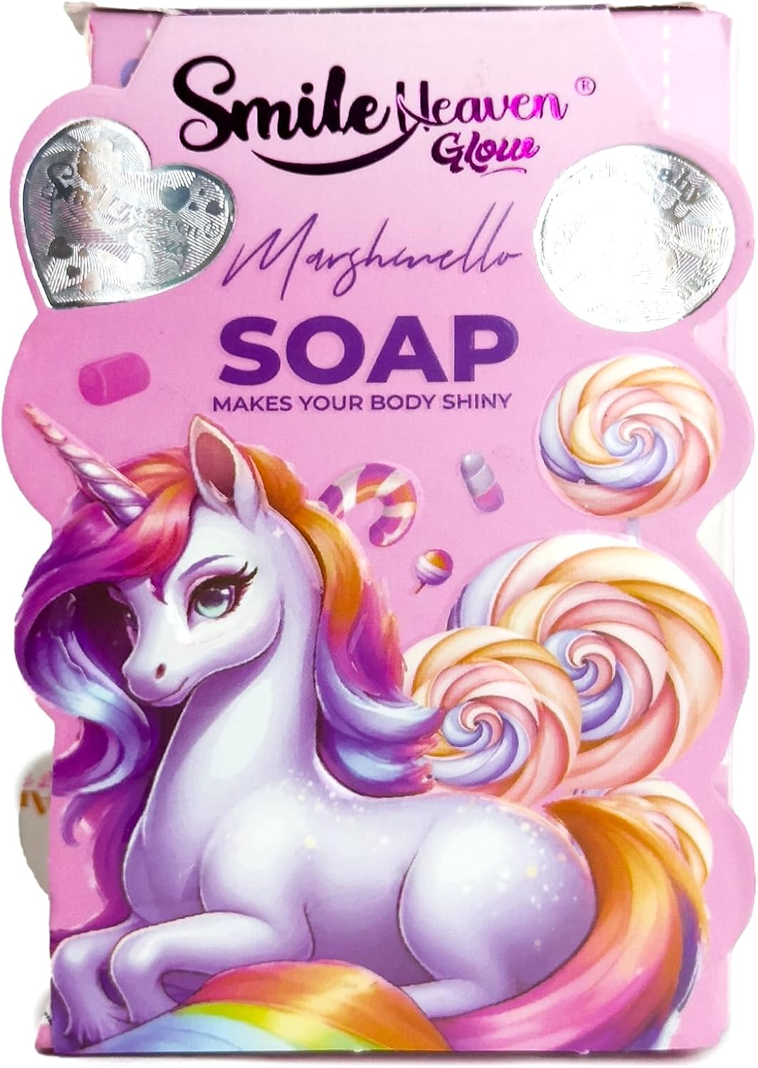 Smile Heaven - Soap, For Daily Use, 125GM, Sensual Fragrance, Makes Your Body Shiny (Marshmelo)
