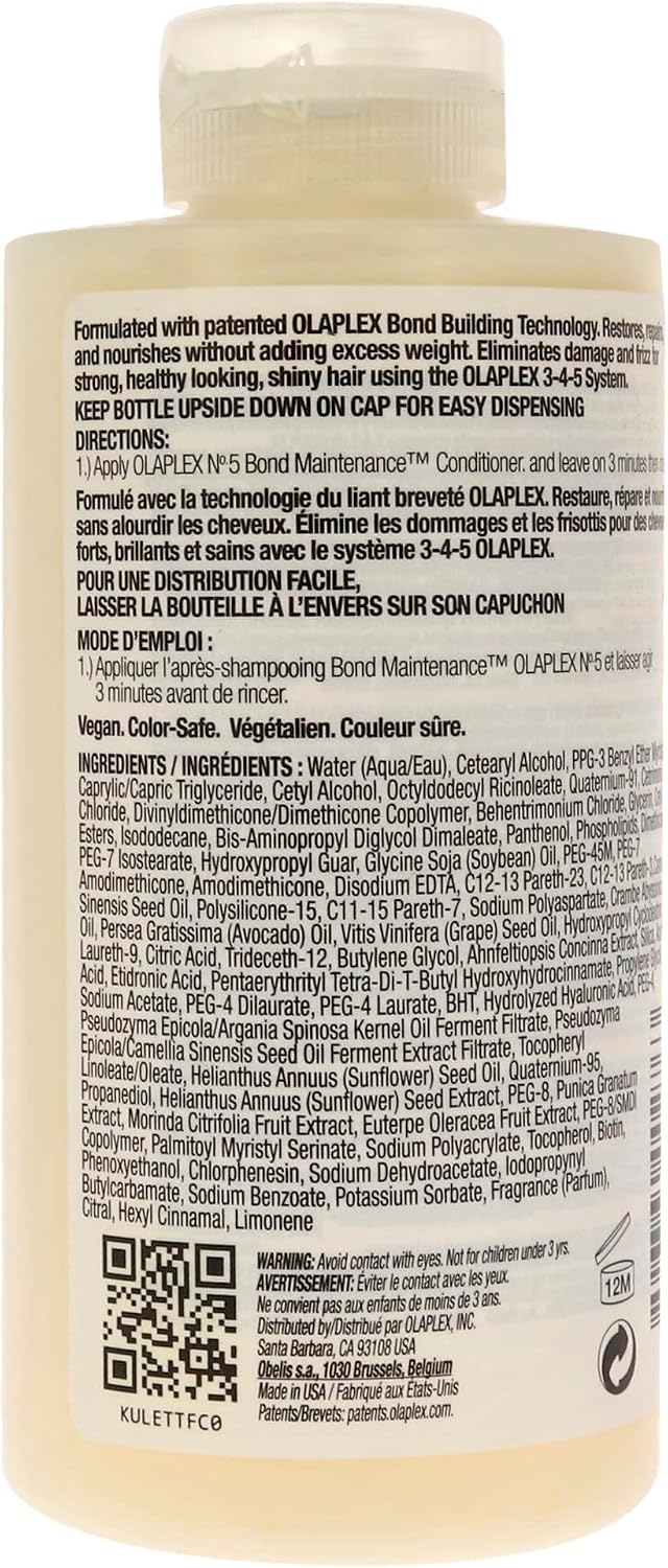 Olaplex No.5 Bond Maintenance Conditioner, 250 Ml, White