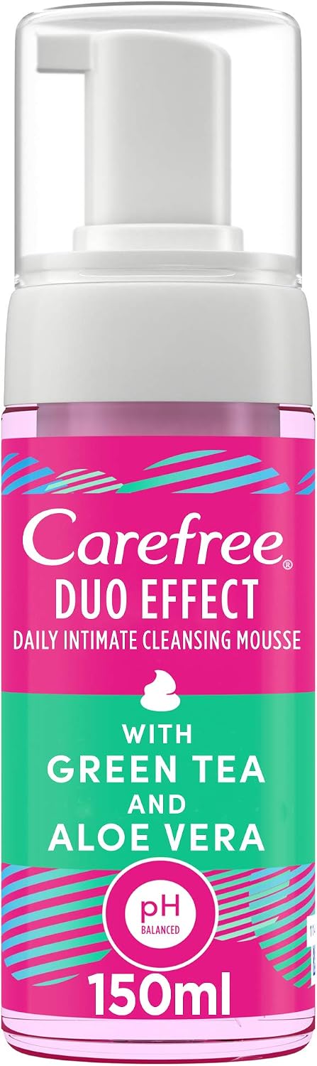 Carefree Duo Effect Daily Intimate Wash Vitamin E Cotton Extract 200ml
