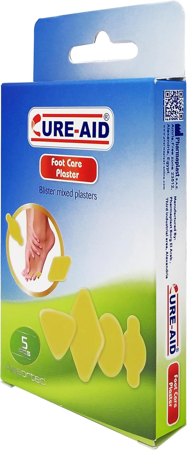 Cure Aid Foot Care Plasters - 5Pcs