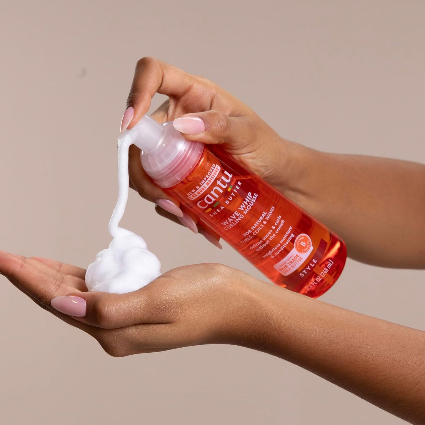 Cantu shea butter - Wave whip curling mousse, 248 ml