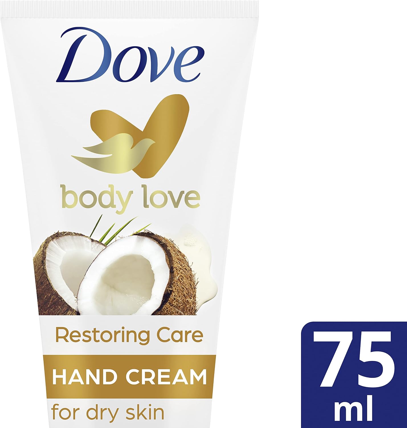 Dove Nourishing Secrets Hand Cream with Coconut Oil and Almond - 75 milliliters