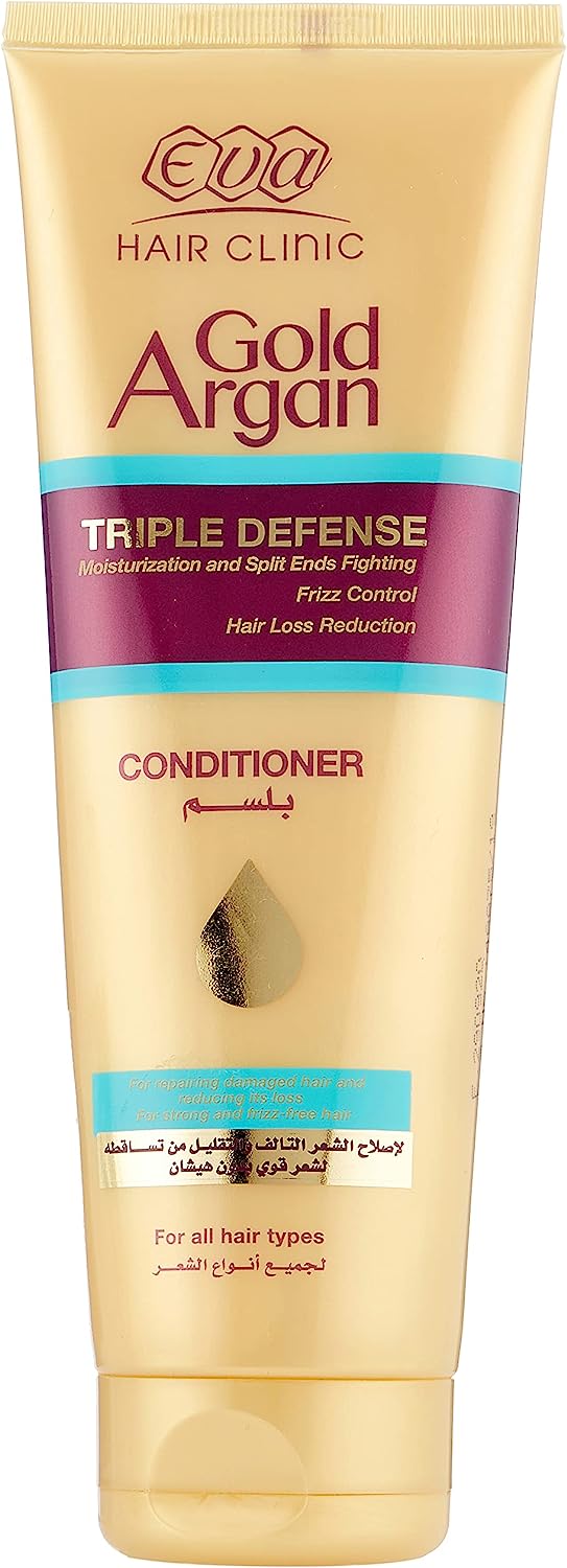 Eva Hair Clinic Gold Argan Hair Conditioner - 230 ml