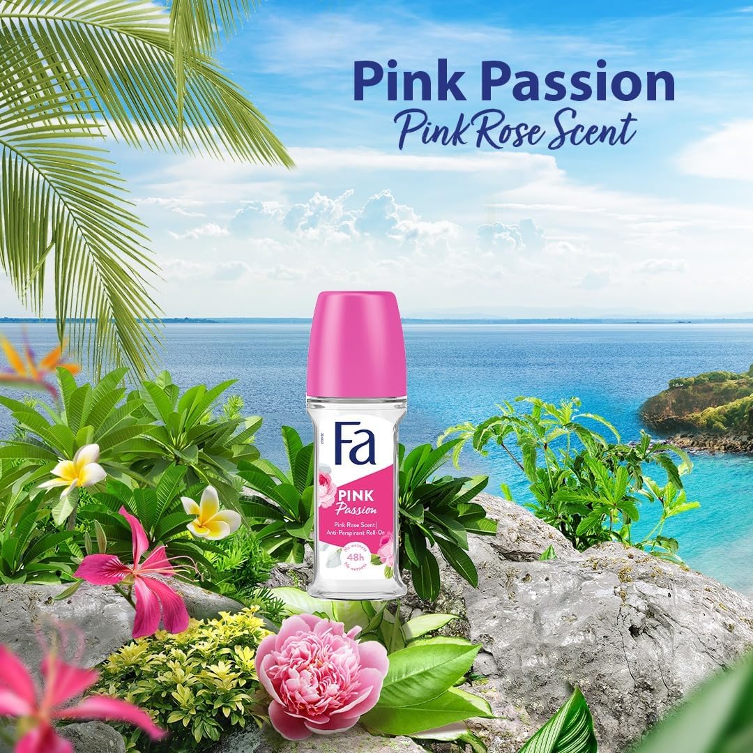 Fa Roll On Pink Passion, 50ml