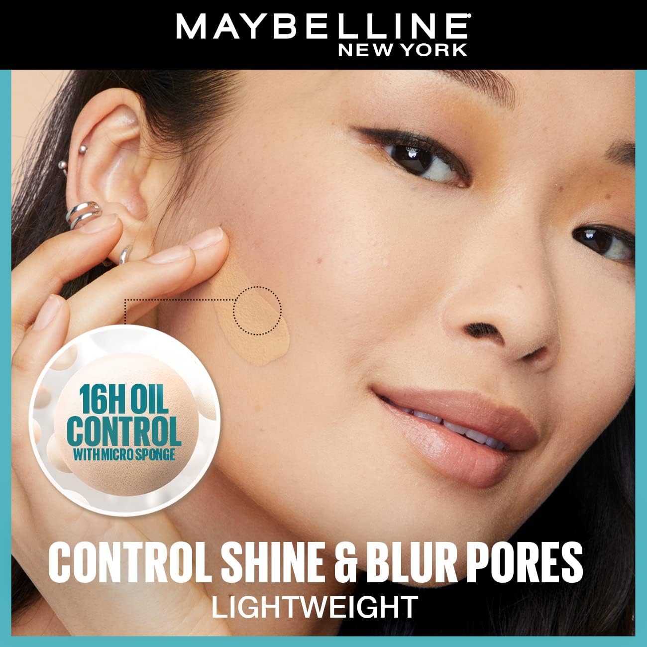 Maybelline New York Fit Me Matte + Poreless – 120 Classic Ivory
