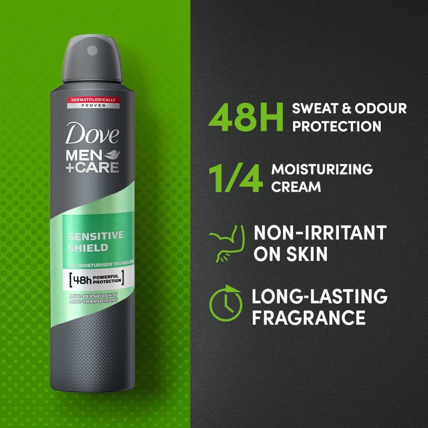Dove Mineral Powder Shield Spray 250Ml