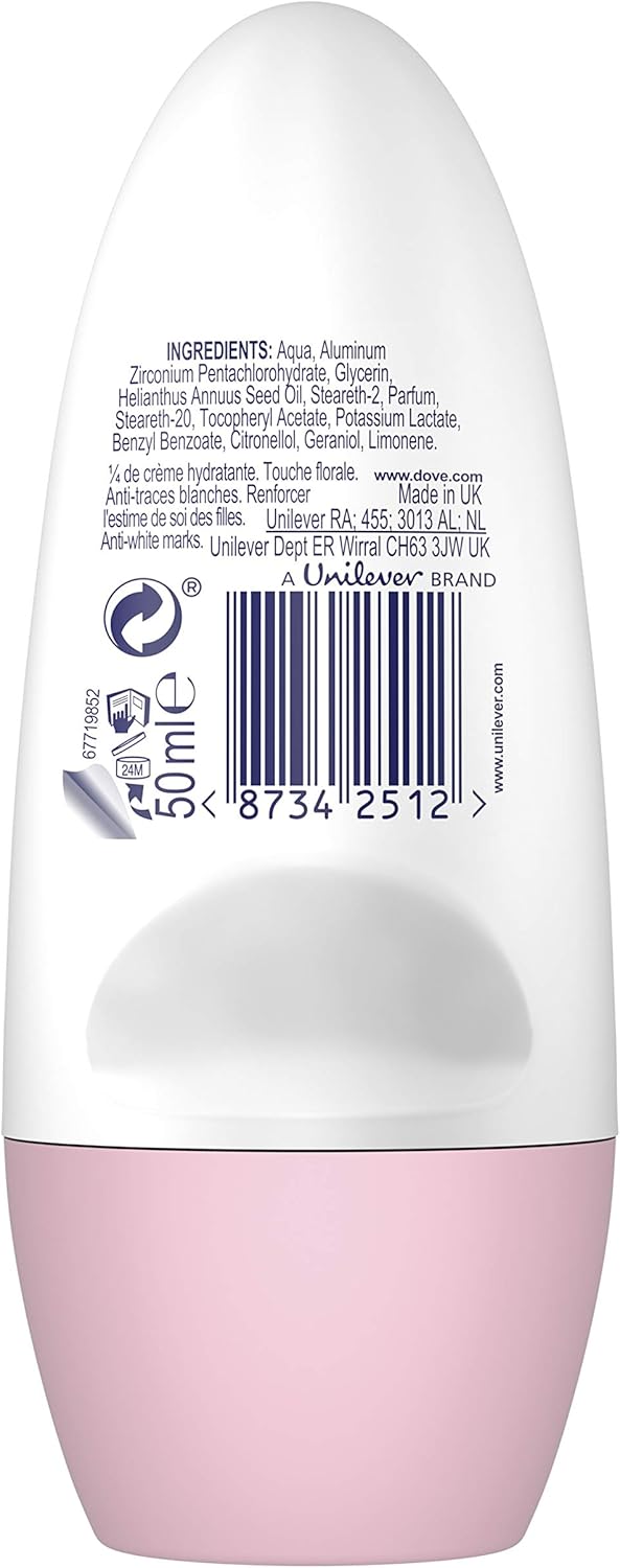 Dove Invisible Care Anti-perspirant Deodorant Roll-On 50 ml