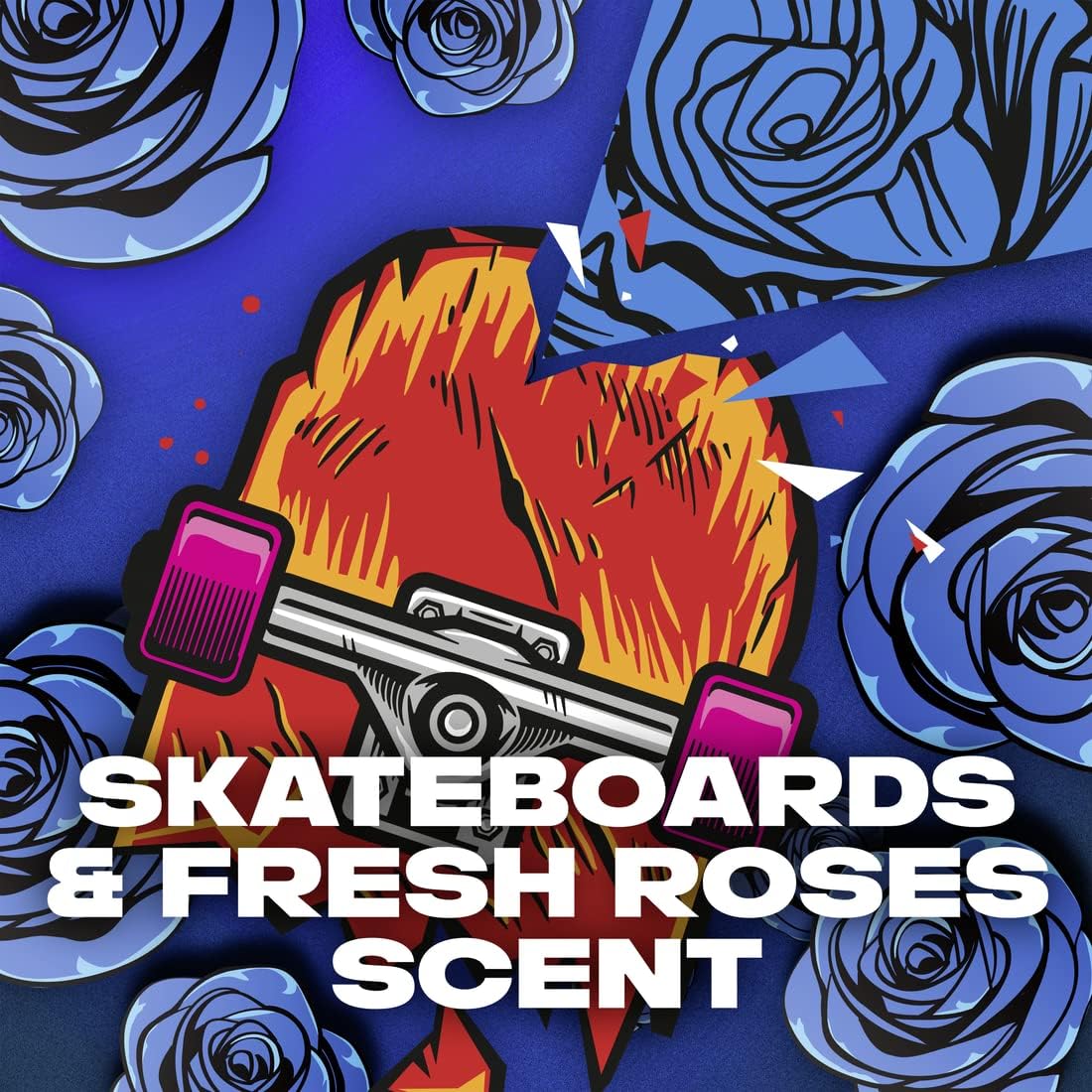 Axe Body Spray for Men Skateboard & Fresh Roses 150ML