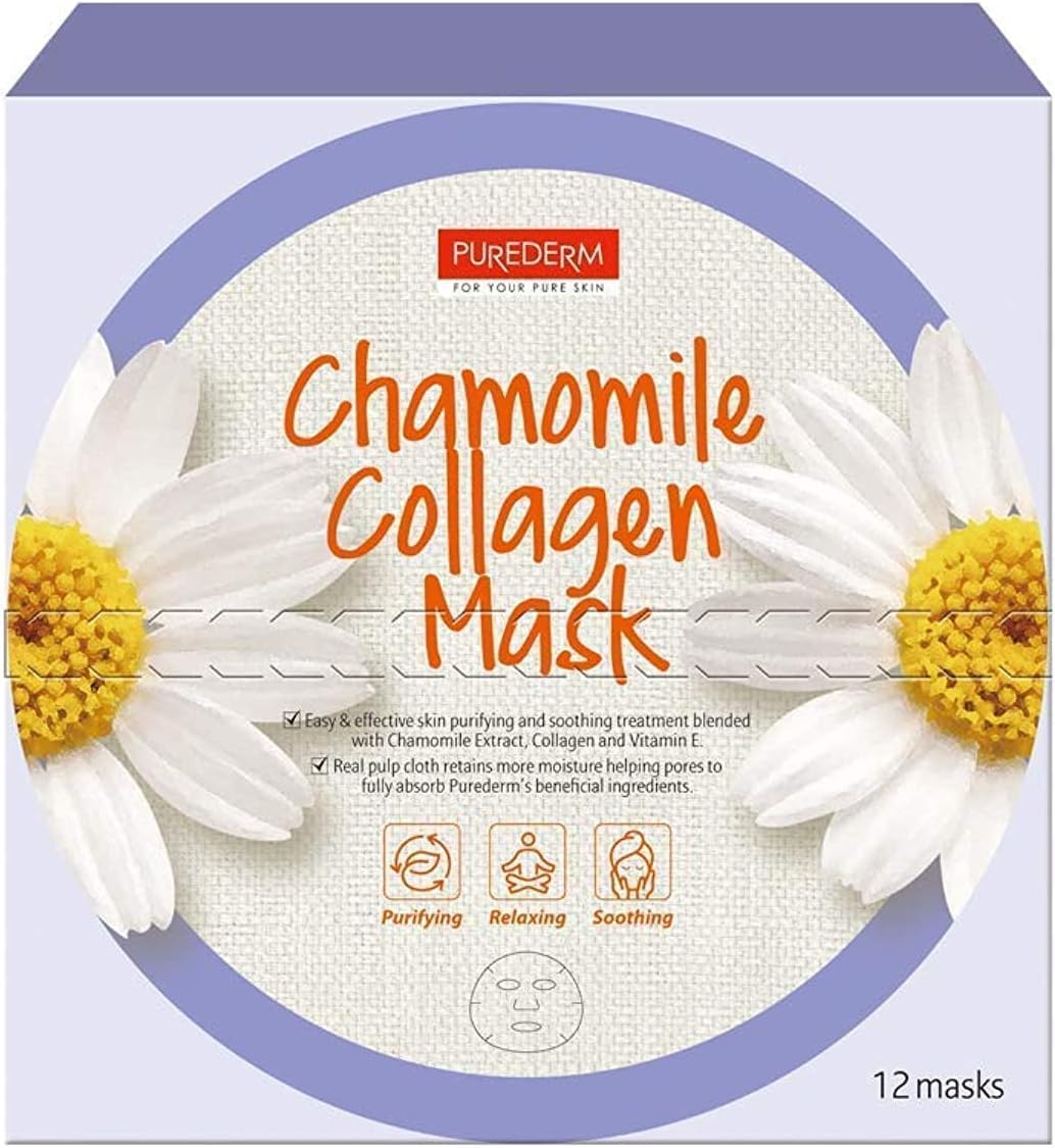 Purederm Chamomile Collagen Sheet Mask