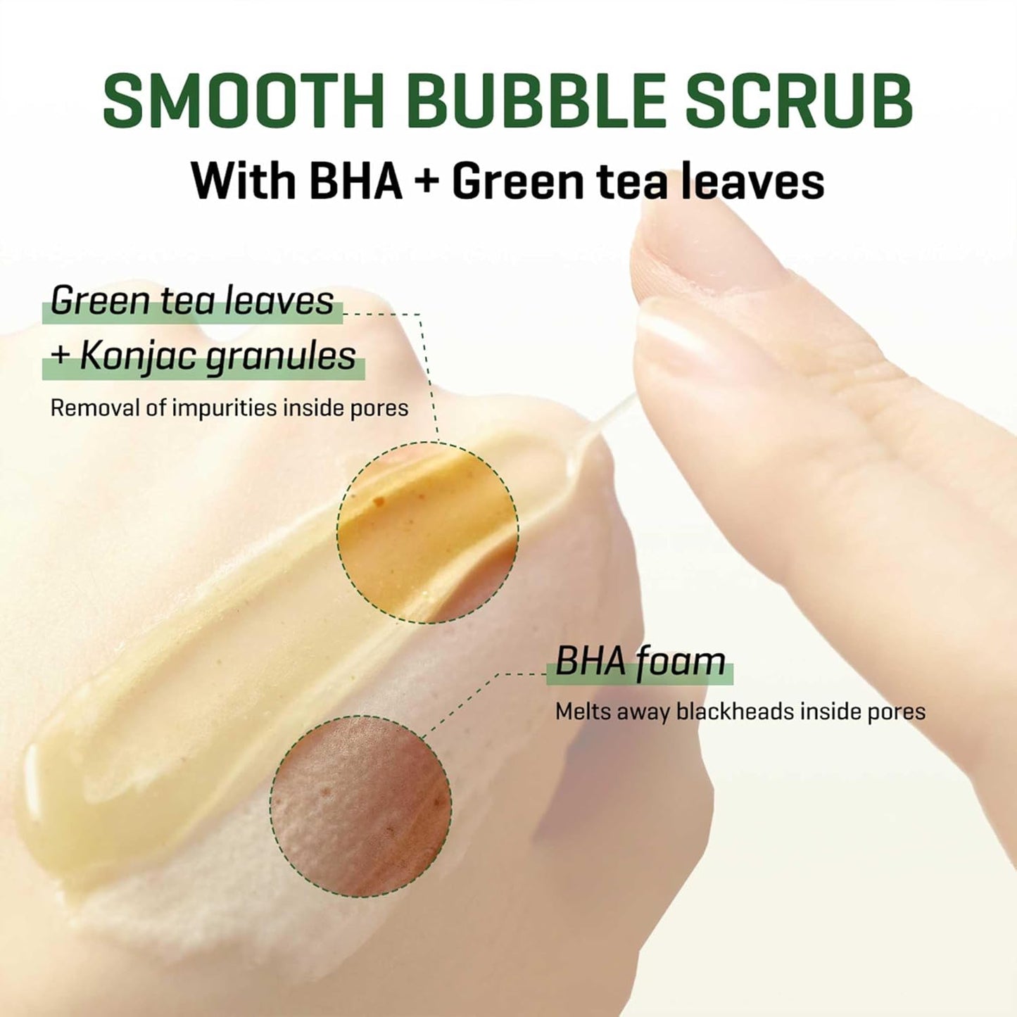 SOME BY MI Bye Bye Blackhead 30 Days Miracle Green Tea Tox Bubble Cleanser