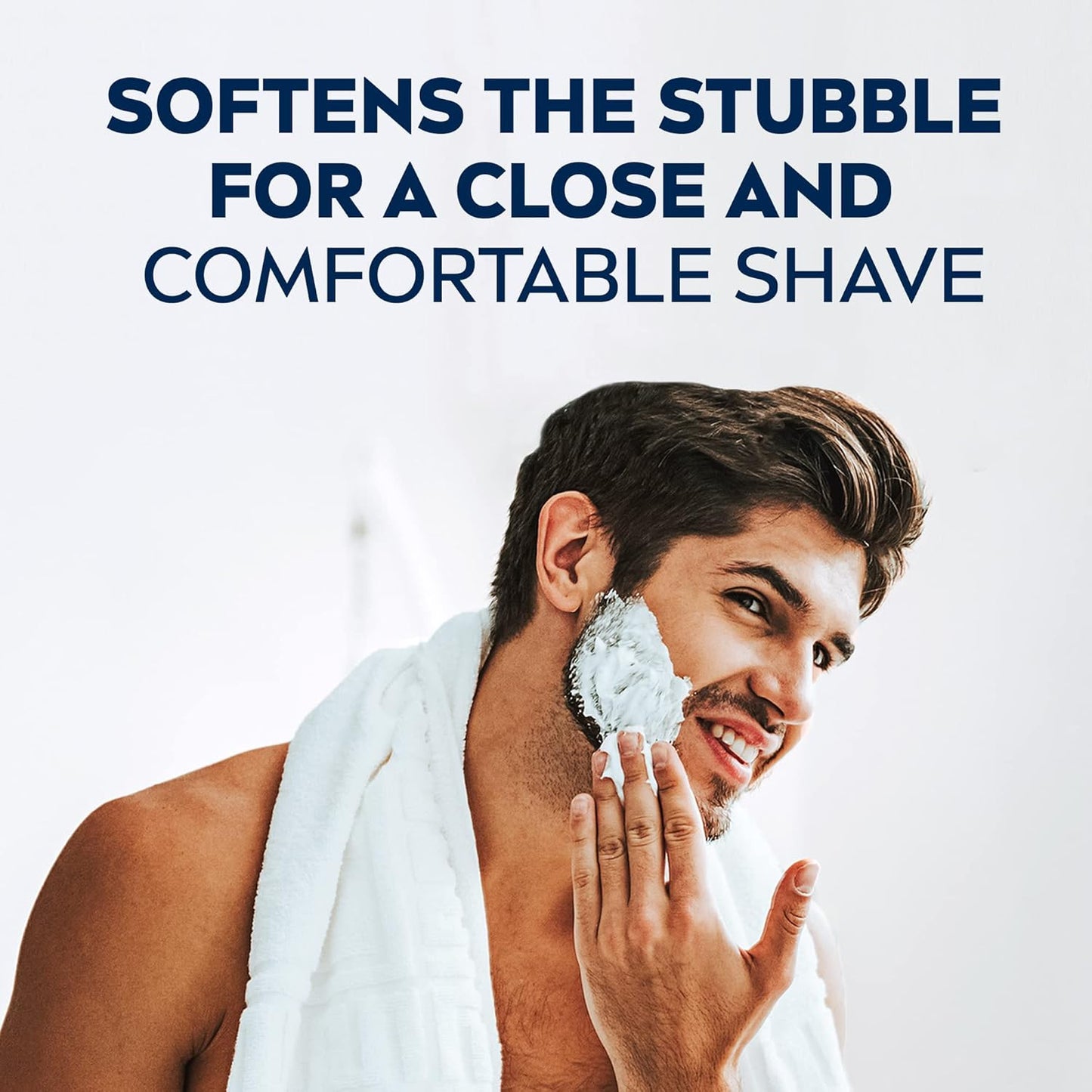 NIVEA MEN Shaving Foam, Sensitive Chamomile & Hamamelis, 200ml