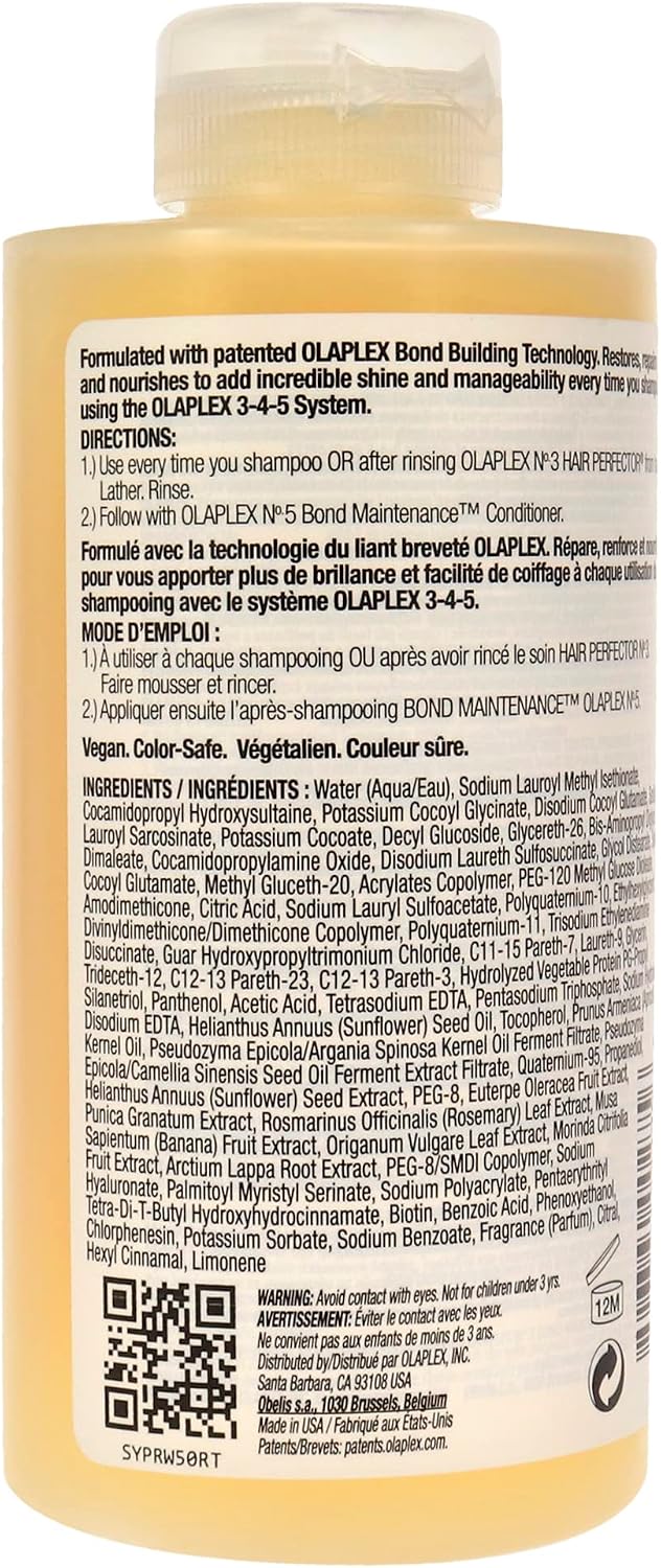 Olaplex Shampoo Strengthens and Repairs Hair 250ml