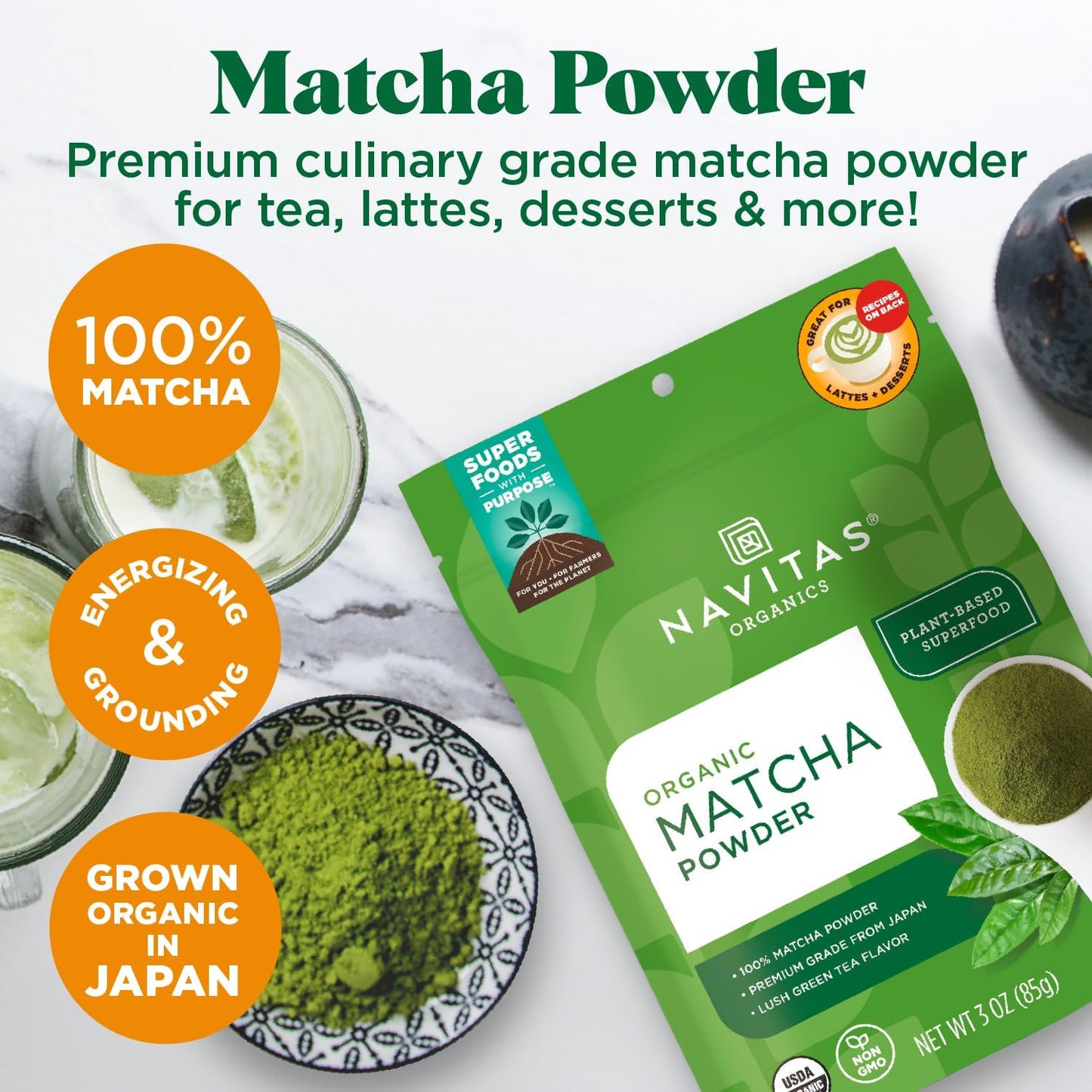 Navitas Organics Matcha Powder