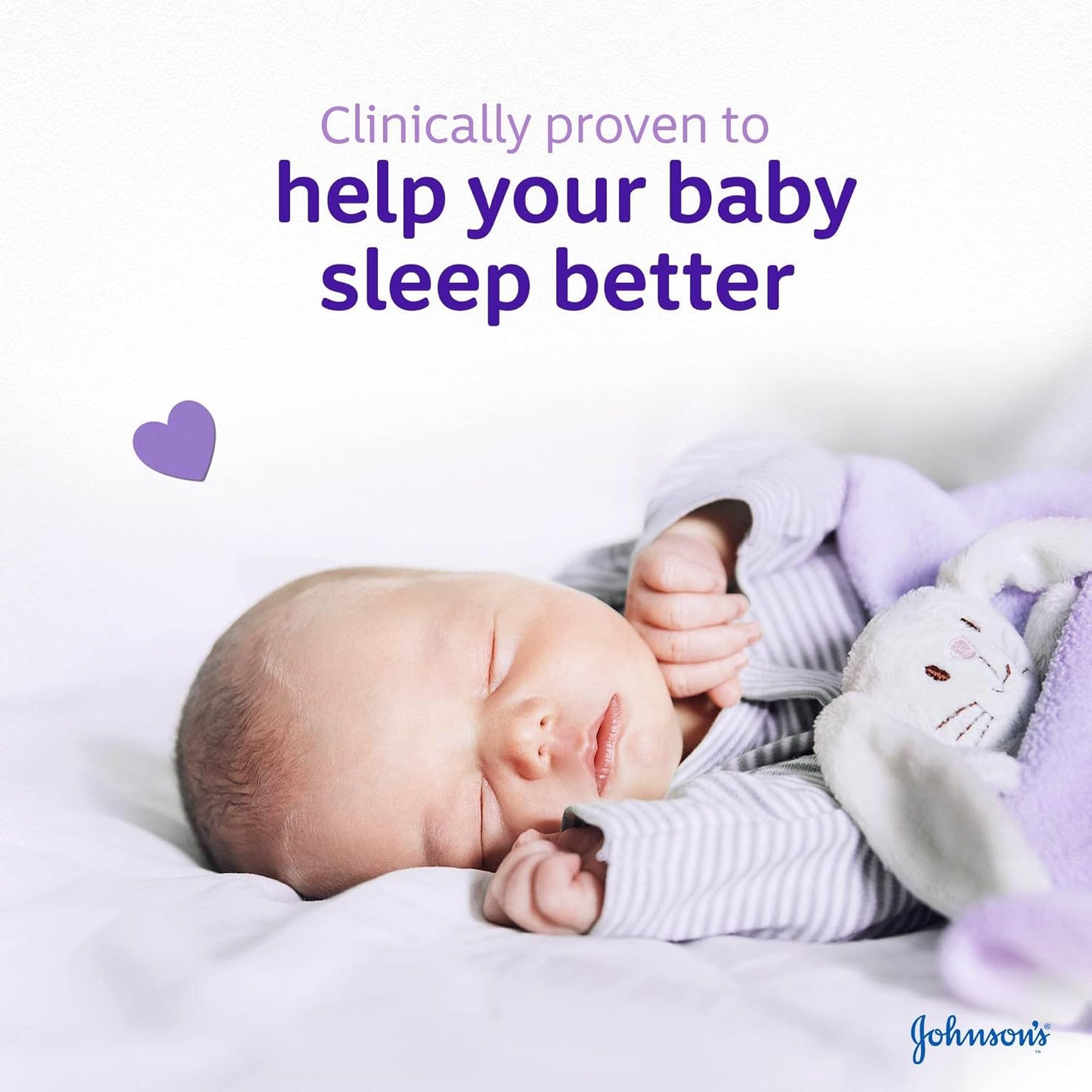 Johnson's Baby Sleep Time Moisturizing Lotion 200 ml pH Balanced Allergy Minimizing Formula to Nourish and Soothe Delicate Baby Skin for Comfortable Nighttime Rest