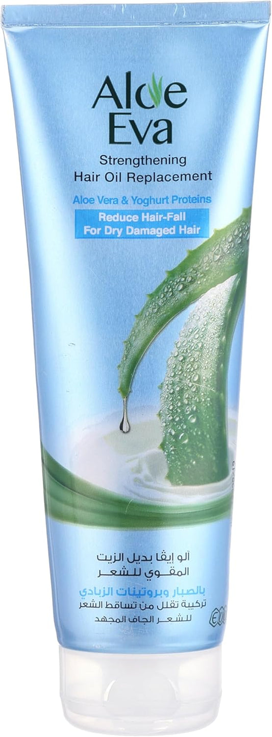 Aloe Eva Hair Oil Replacement with Aloe Vera & Yoghurt Proteins, 250 ml