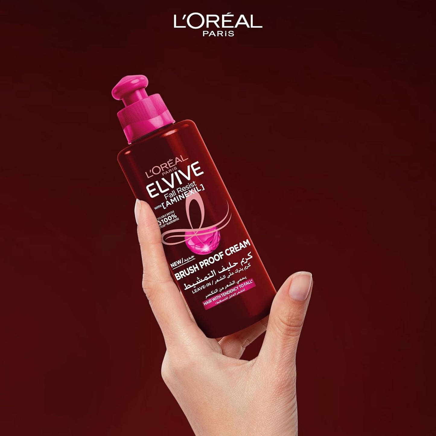 L’Oréal Paris L'Oréal Paris Elvive Leave In, Full Resist Push Pull Hair cream, 200 Ml