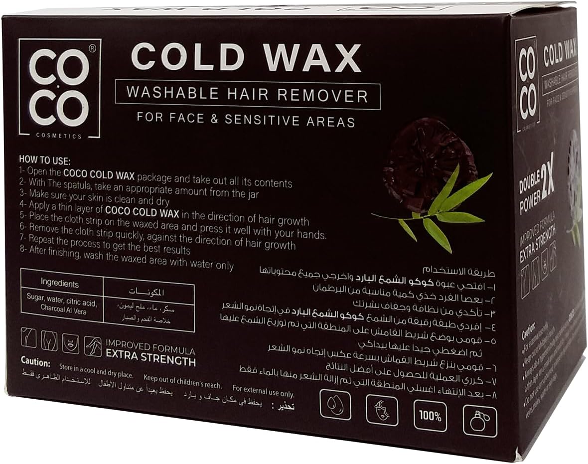 Coco Wax Cold Charcoal & Bamboo 250 Gram