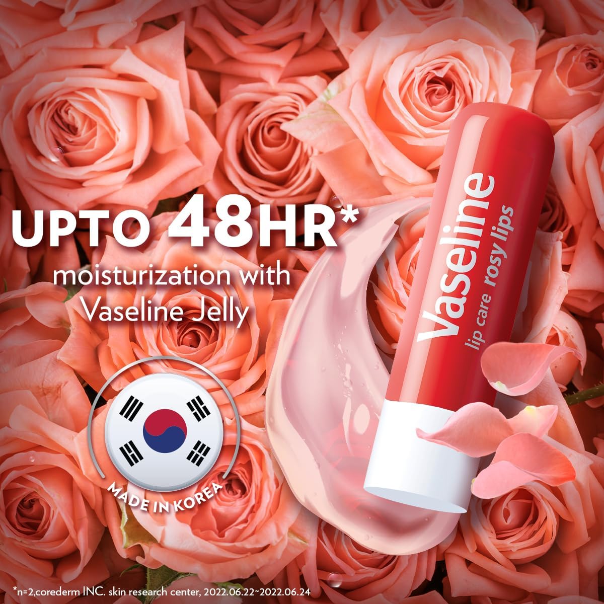 Vaseline Lip Therapy Rosy Lip Lipstick, 4.8g