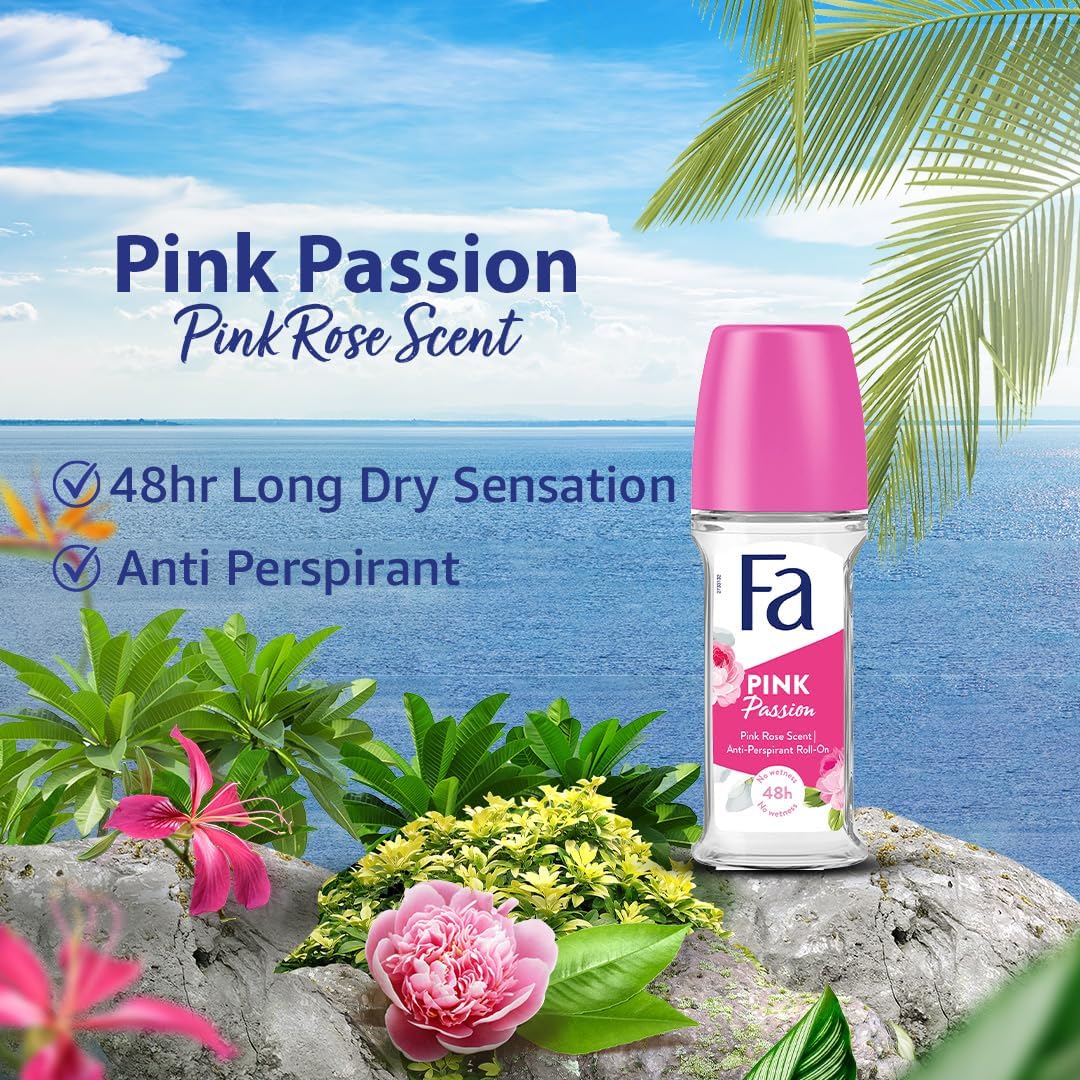 Fa Roll On Pink Passion, 50ml