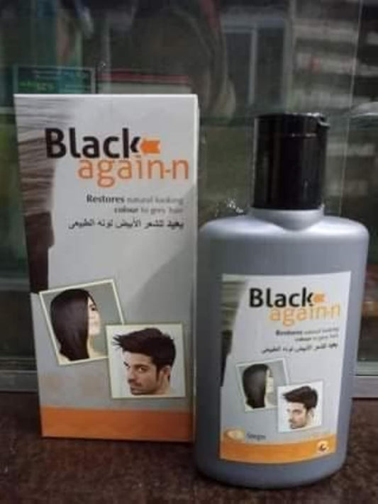 Black again hair cream 150 ml كريم شعر بلاك اجين ان للشعر الابيض