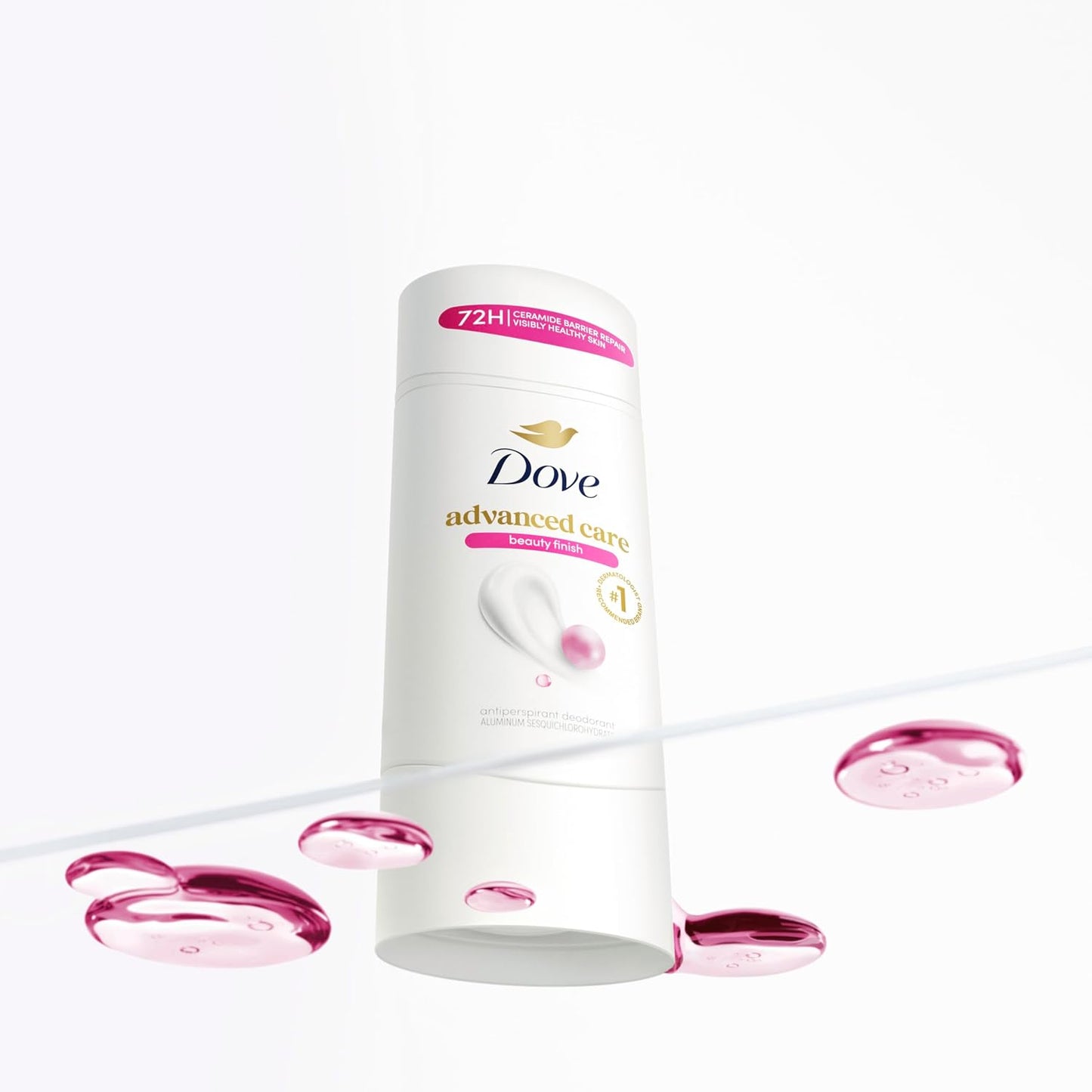 Dove Advanced Care Antiperspirant, Beauty Finish, 2.6 Ounce