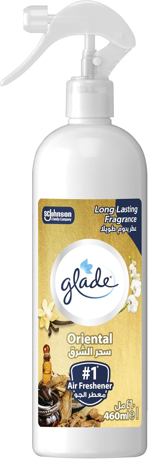 Glade Multispray Watermelon Air Freshener, Eliminates Unwanted Odour On both Air & Fabric, 460ml