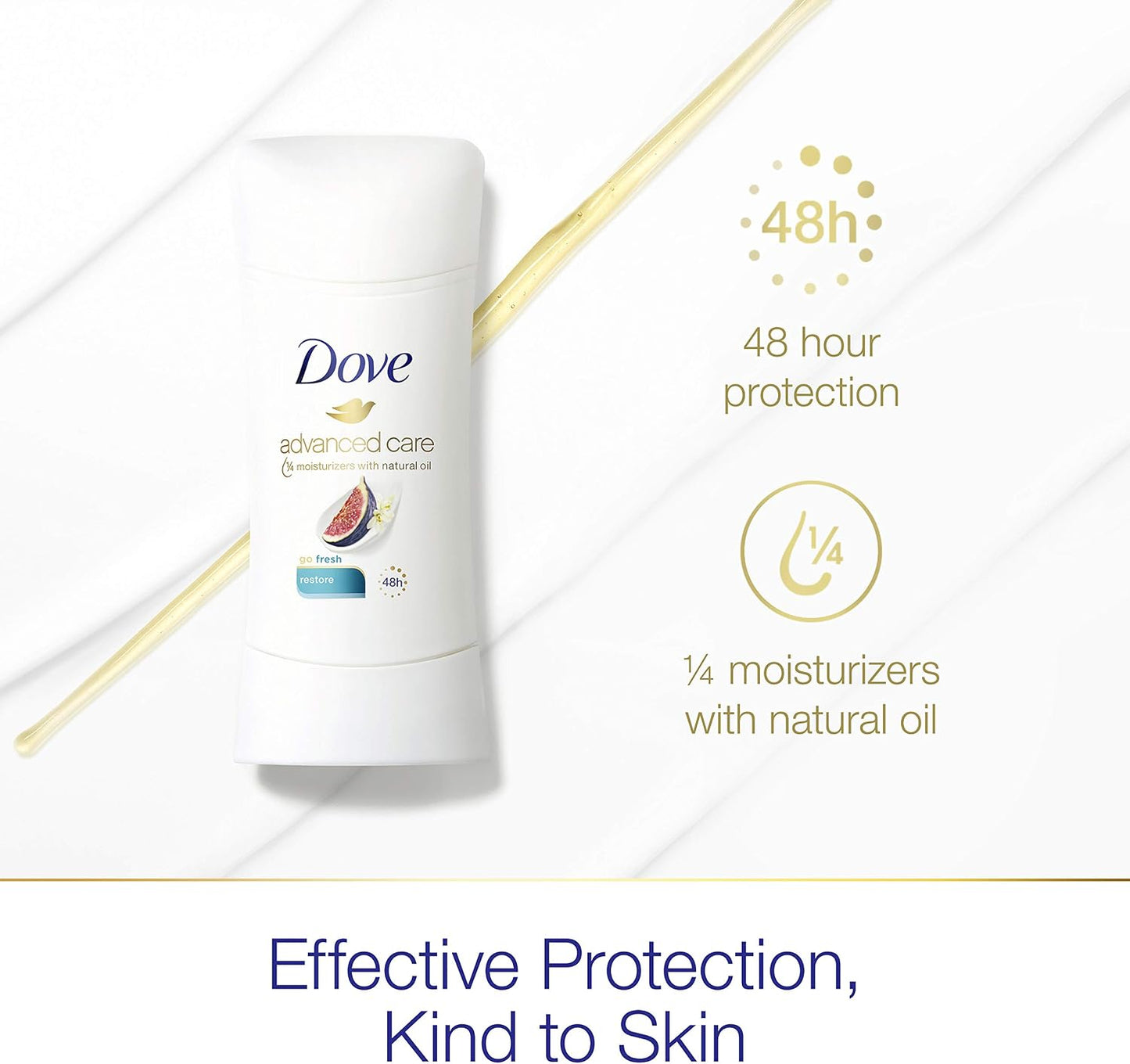 Dove Advanced Care Antiperspirant Deodorant, Restore 2.6 oz