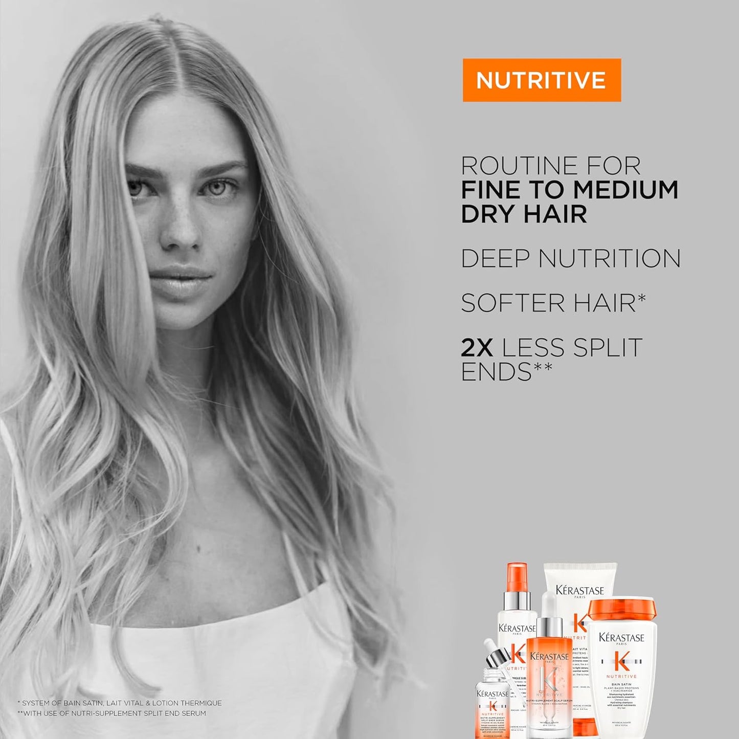 Kérastase Nutritive Lotion Thermique Sublimatrice Heat Protectant For Thin Dry Hair - 150ml