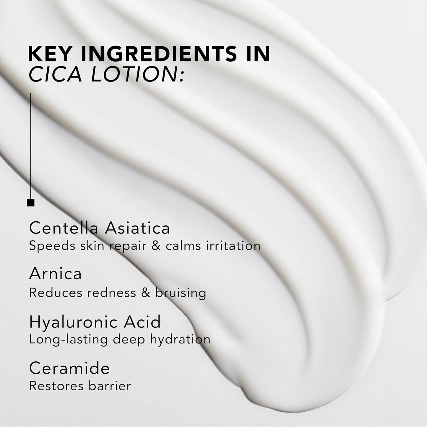 Dermaelle HyaluRepair Cica Body Lotion – Daily Body Moisturizer for Dry & Sensitive Skin, Hydration, Skin Barrier Support & Soft Smooth Skin