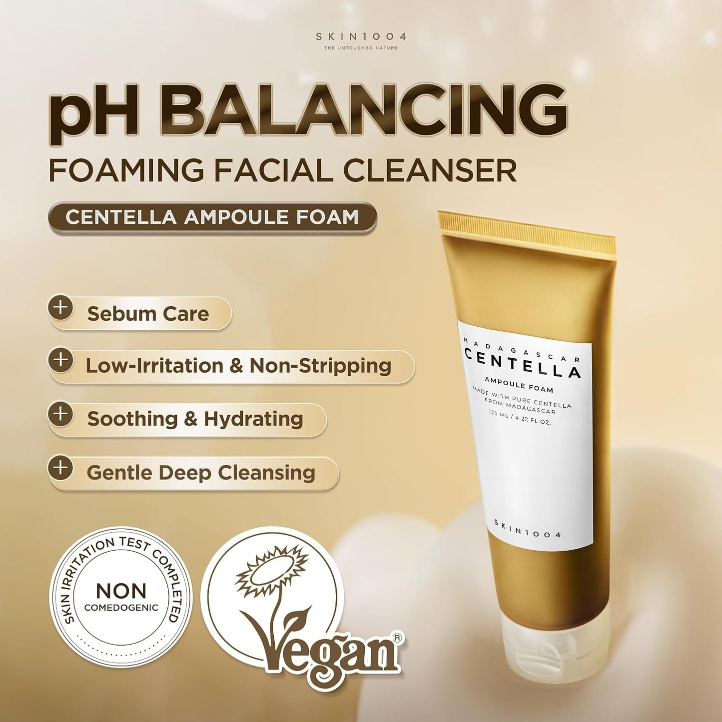 SKIN1004 Madagascar Centella Ampoule Foam, 125mL