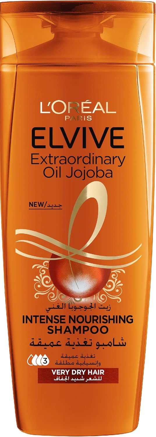L'Oréal Paris Elvive Extraordinary Oil Nourishing Shampoo for Dull Hair - 600 ml - Packaging May Vary