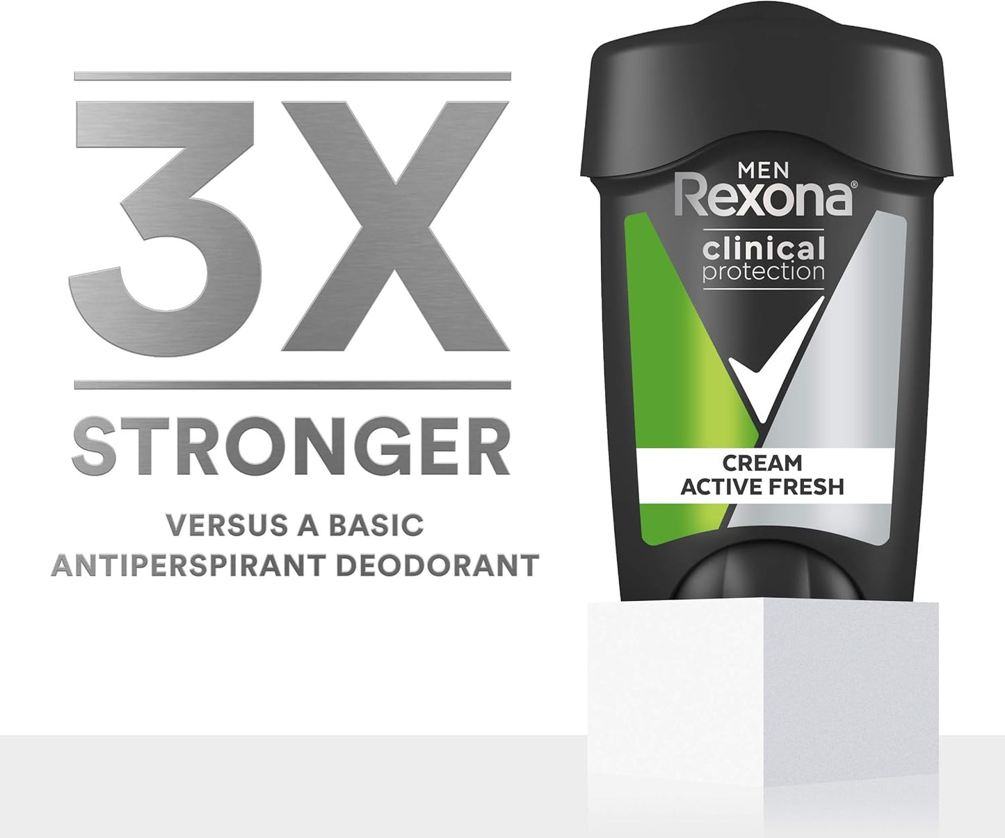Rexona for Men Clinical Protection Antiperspirant Deodorant Cream 45ml