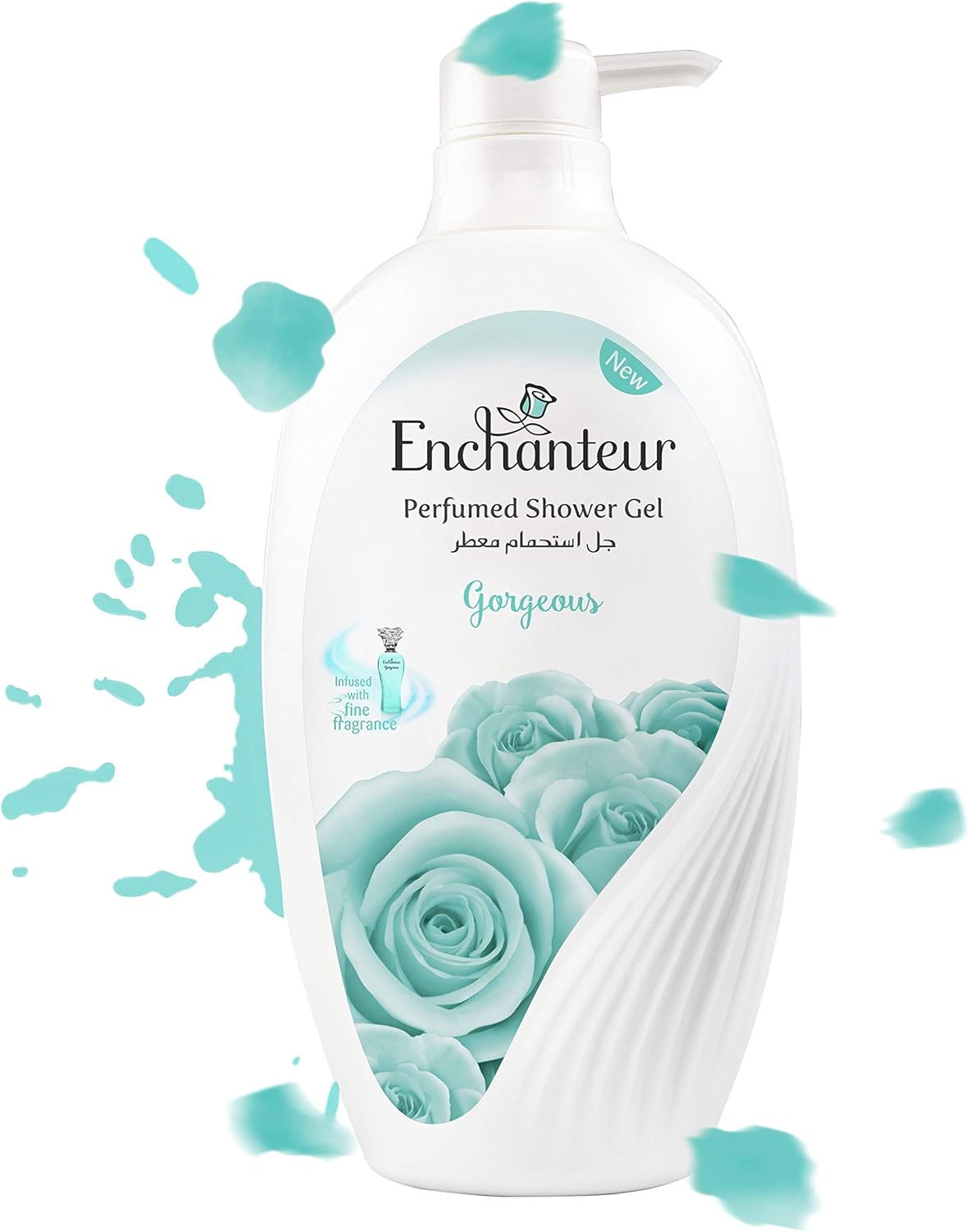 Enchanteur none perfumed shower gel gorgeous 550 ml