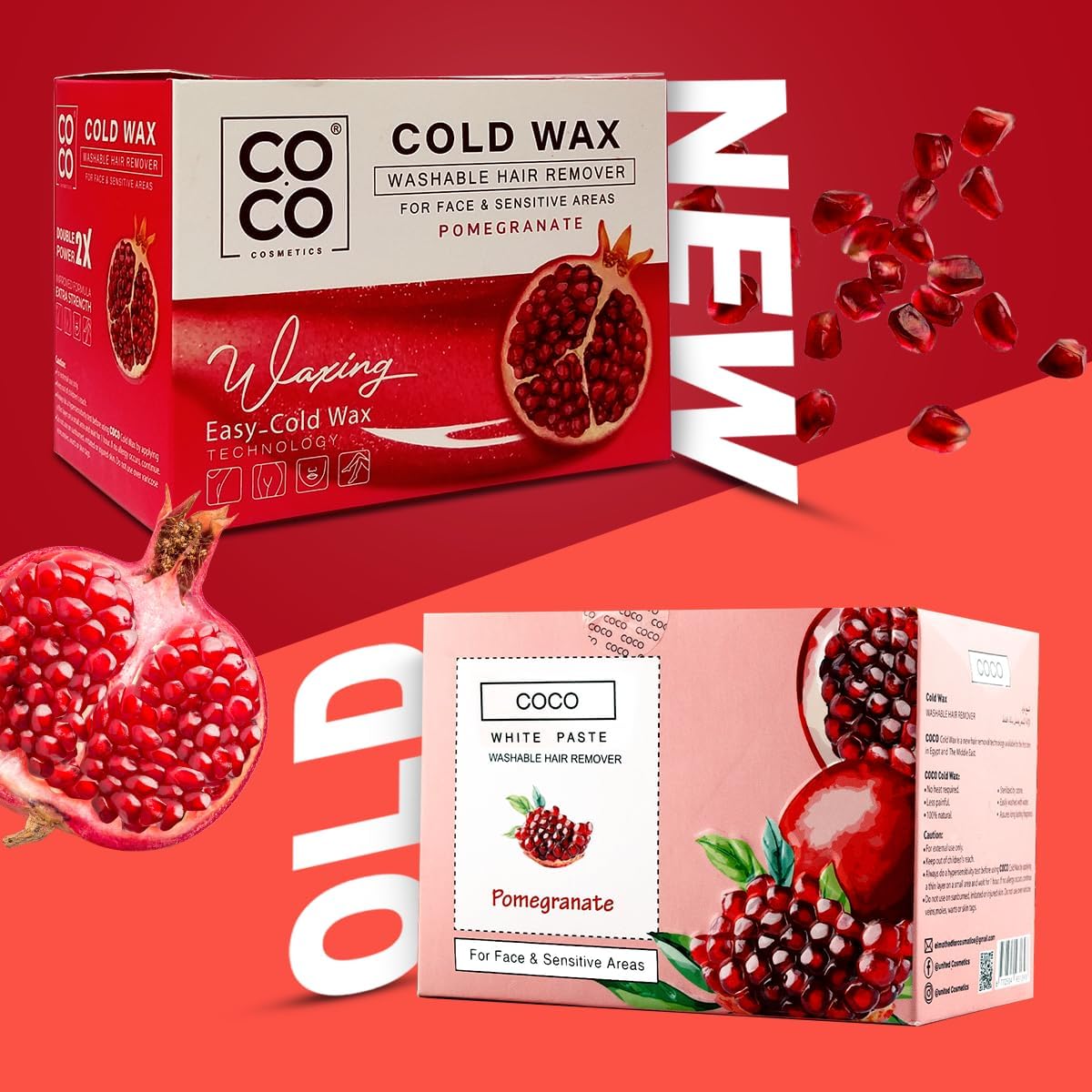 Coco Wax Cold Pomegranate 250 Gram