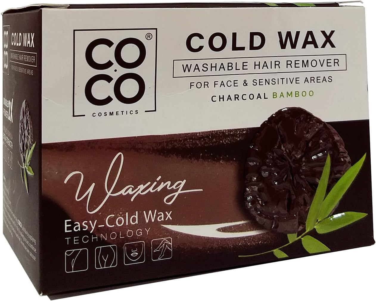 Coco Wax Cold Charcoal & Bamboo 250 Gram