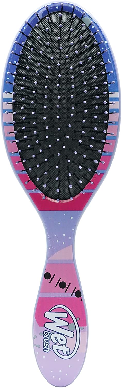 Wet Brush Vented Design and Ultra Soft Heatflex Bristles Speed Dry Hair Brush, Black