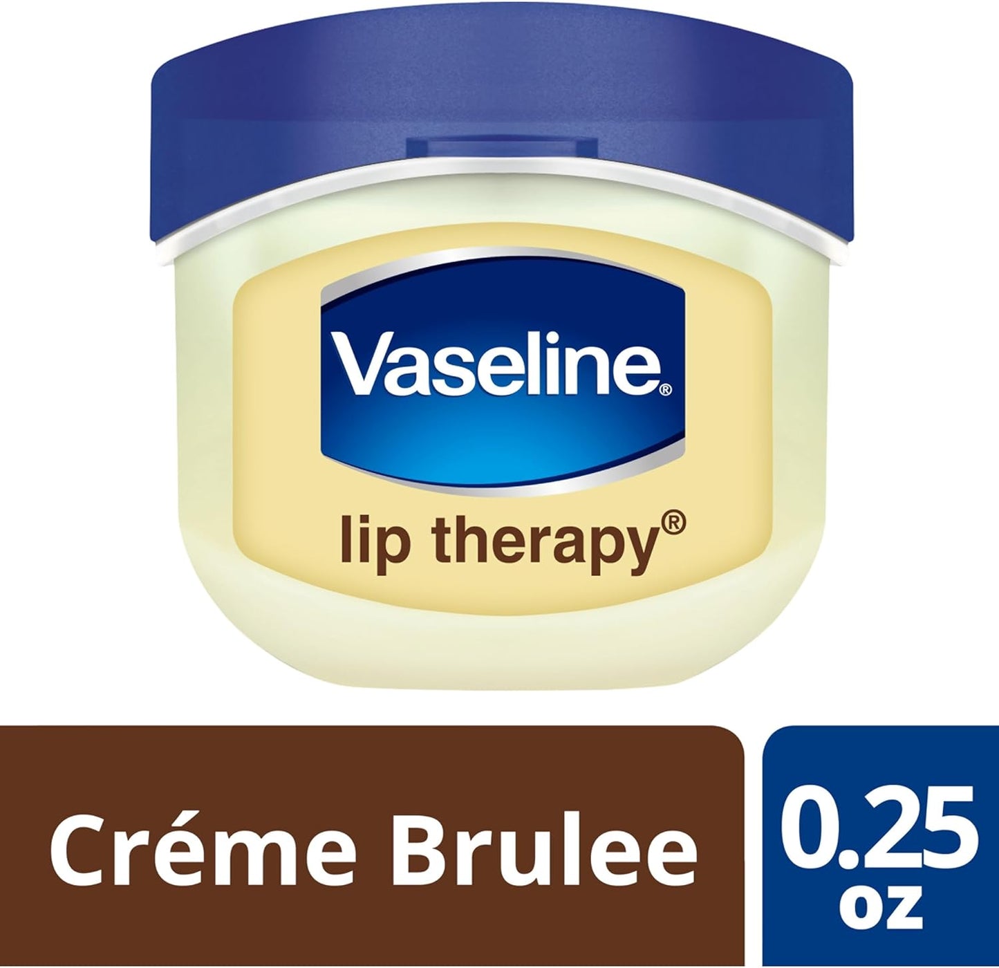 Vaseline Lip Balm Therapy, Creme Brulee - 7g