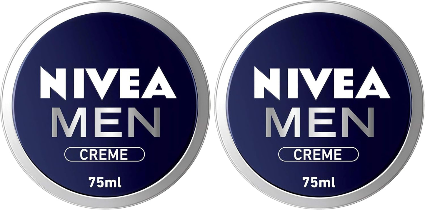 NIVEA MEN Face, Body & Hands Cream Moisturising, Tin 150ml
