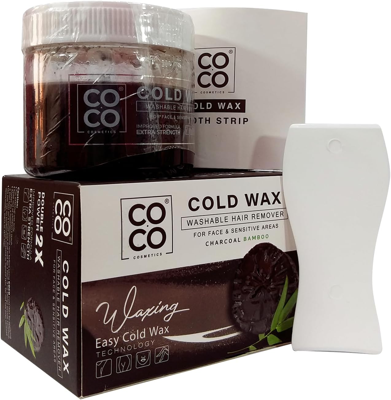 Coco Wax Cold Charcoal & Bamboo 250 Gram