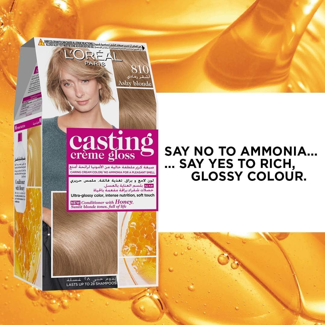 L’Oréal Paris L'Oréal Paris Casting creme gloss - 810 Ashy Blonde - 48ml - 72ml - 60ml