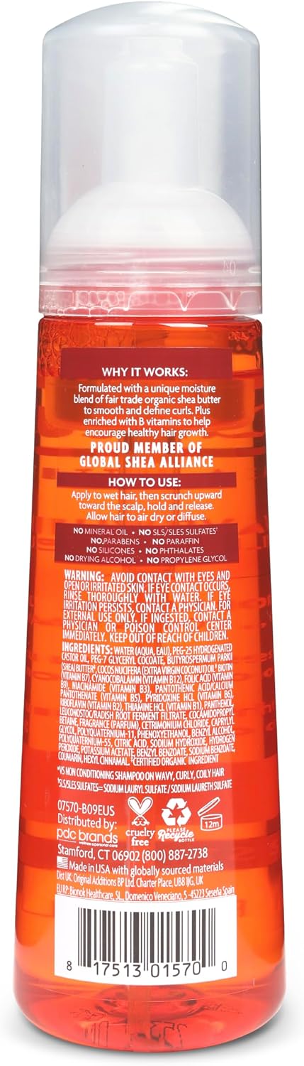Cantu shea butter - Wave whip curling mousse, 248 ml