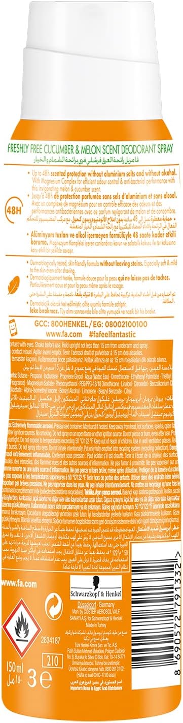 FA DS 150ml Cucumber & Melon