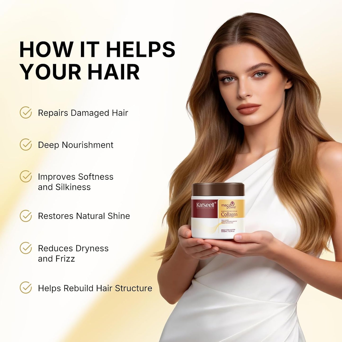 Karseell Carsil Collagen Hair Treatment Mask 500 ml