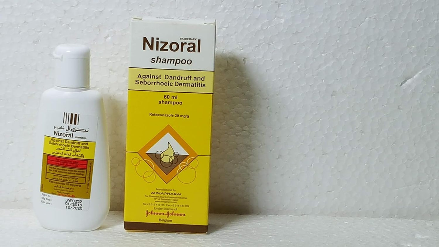 Nizoral Shampoo Against Dandruff And Seborrhoeic Dermatitis, 60 Ml
