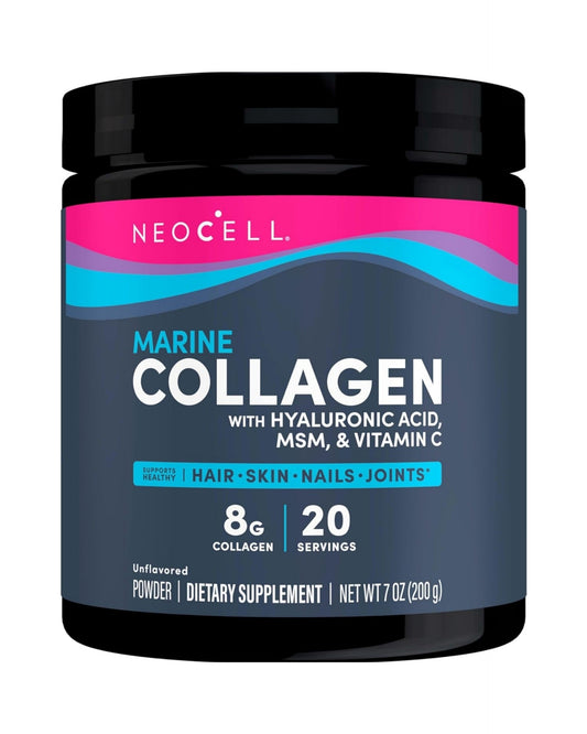 NeoCell Marine Collagen with Beauty Blend, Unflavored Powder