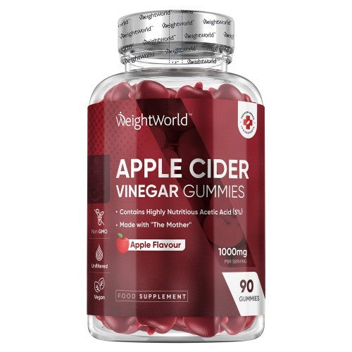 WeightWorld Apple Cider Vinegar Gummies - 90 Vegan Gummies