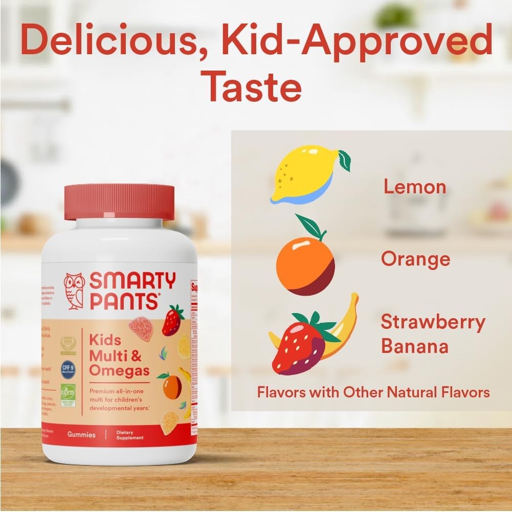 Smarty Pants Kids Multi&Omegas Gummies