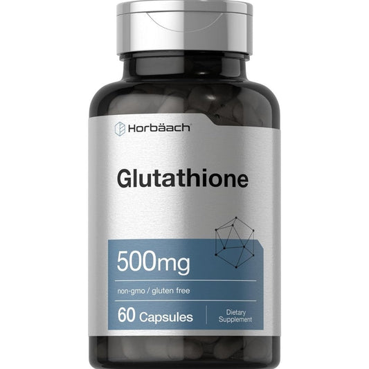 Horbaach Glutathione Supplement | 300mg | 60 Capsules