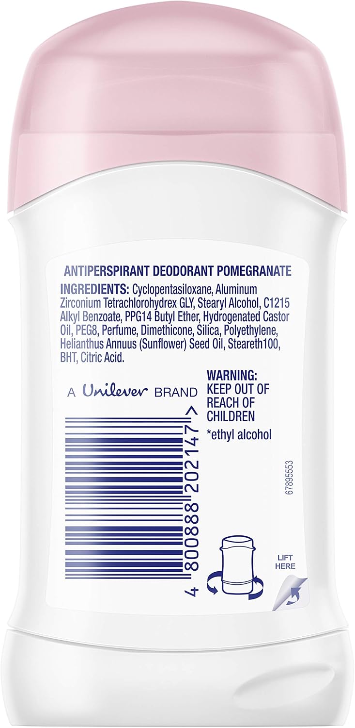 Dove Women Antiperspirant Stick Pomegranate, 40g