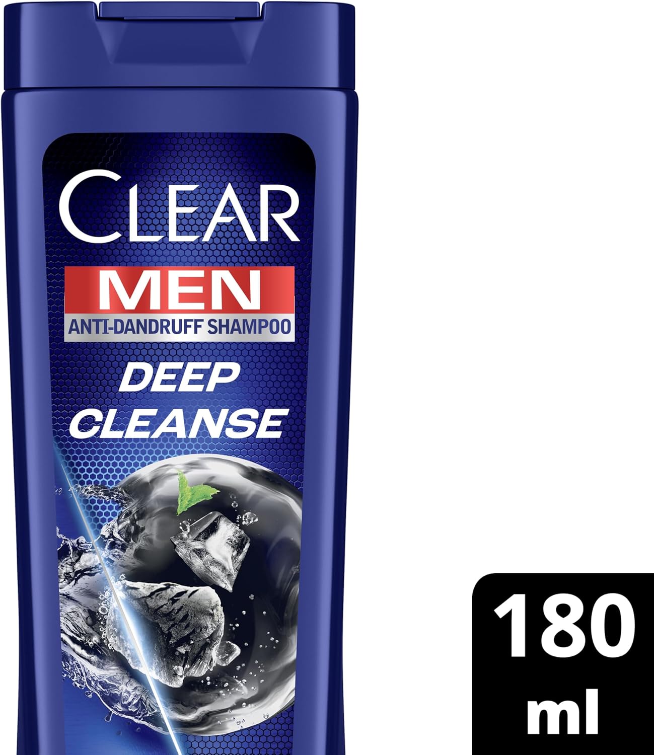 CLEAR Men Anti-dandruff Shampoo Deep Cleanse, 10x Deep Scalp Cleansing with Ultra Performance Formula, 180ML